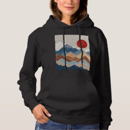 Bergs solnedgångs skönhet t shirt