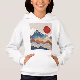 Bergs solnedgångs skönhet t shirt