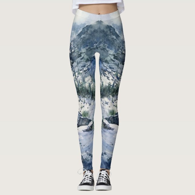 Bergsaksbaljor Leggings (Framsida)