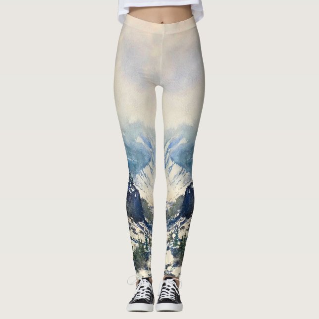 Bergsaksbaljor Leggings (Framsida)