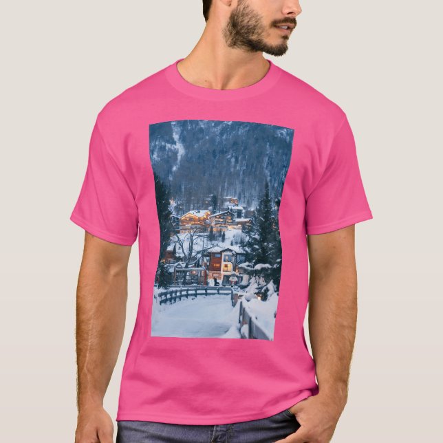 Bergsaktiverat T Shirt (Framsida)