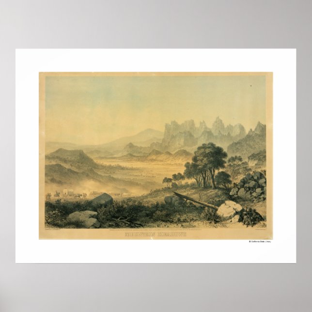 Bergsängar, Utah Poster (Framsidan)