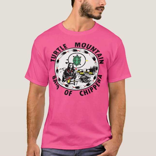 Bergsband av sköldpaddor av Chippewa T Shirt (Framsida)