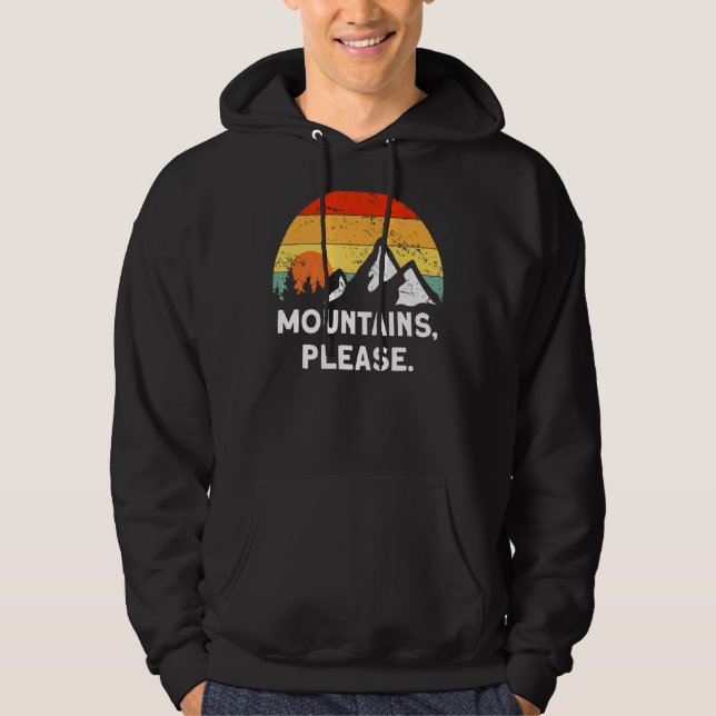 Bergsberg, se Utforskaren. Hoodie (Framsida)