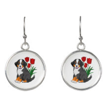 Bergsberget Bernese hund Puppy Ear ringar