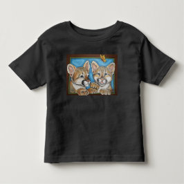 Bergsberget Lejona Puma Cat Unge Art T Shirt Cute