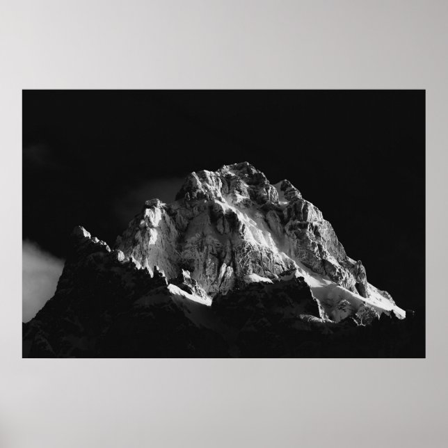 Bergsberget sol poster (Framsidan)