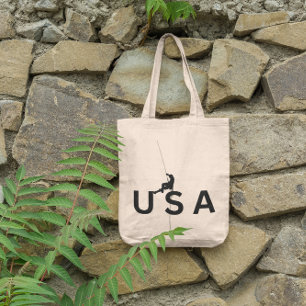 Bergsbestigning i USA Tygkasse