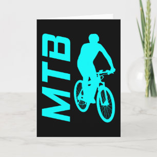 Bergsbike MTB Bike Mountain Biker Gift Kort