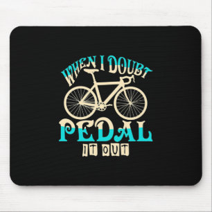 Bergsbike när jag tvekar att sticka ut det musmatta