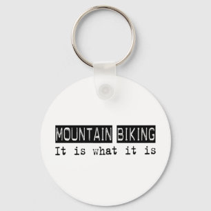 Bergsbiking det är nyckelring