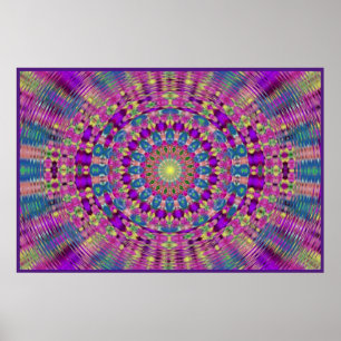 Bergsblommans inträde poster