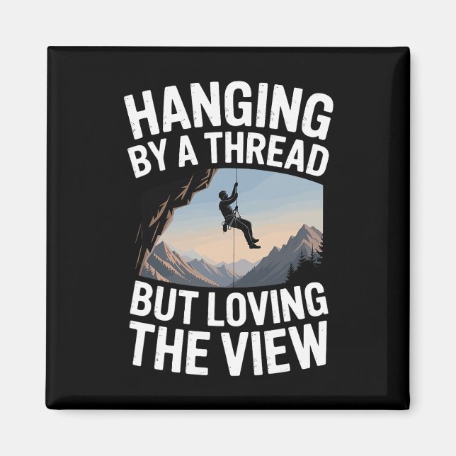 Bergsbouldering Rolig Klippklättring  Magnet (Framsidan)