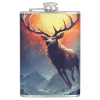 Bergsbuck som härstammar från skottlossning