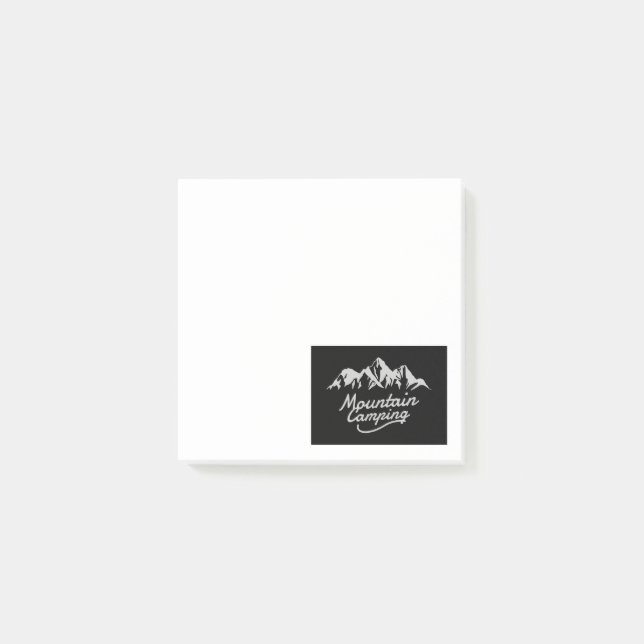 Bergscamping Post-it Block (Framsida)