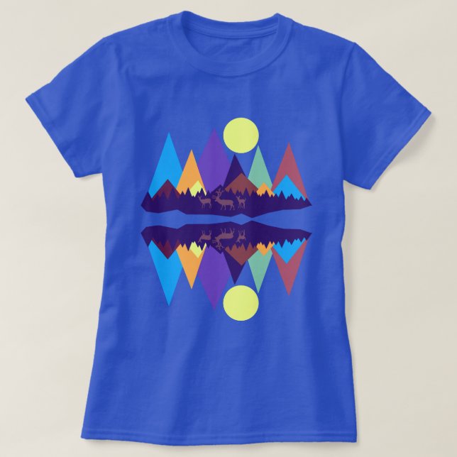 Bergscen nr 3 t shirt (Design framsida)