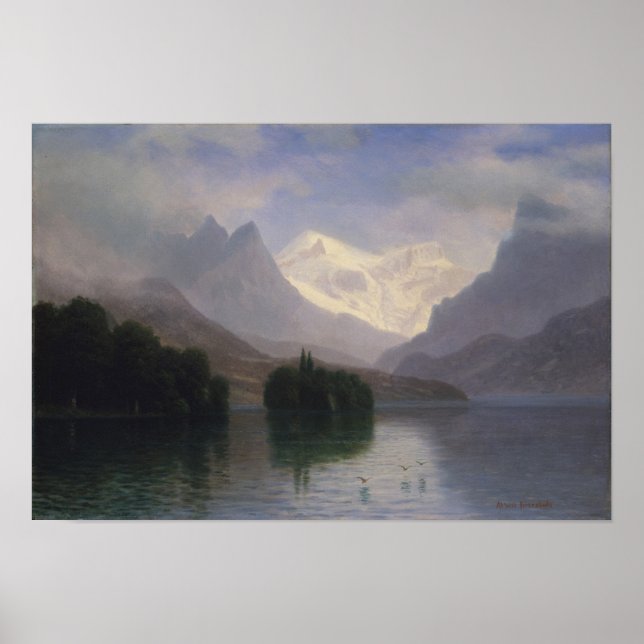 Bergscen Poster (Framsidan)