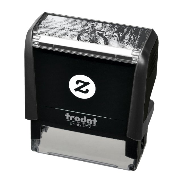 Bergscykelpresenter Självfärgande Stämpel (Produkt)