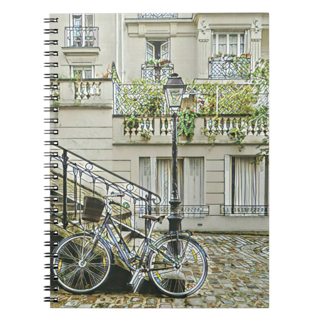 Bergscykler Anteckningsbok (Framsidan)