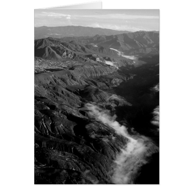 Bergsecuador Hälsningskort (Framsidan)