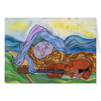 Bergserenade Hälsningskort