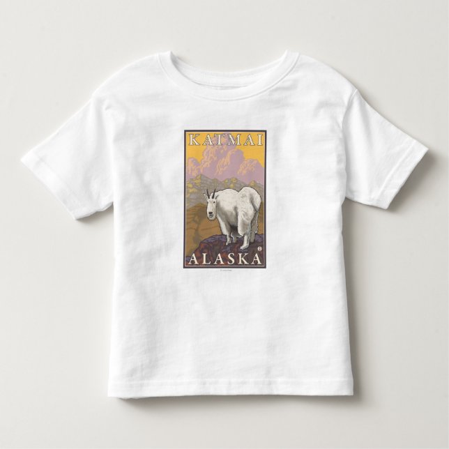Bergsfår - Katmai, Alaska Tee (Framsida)