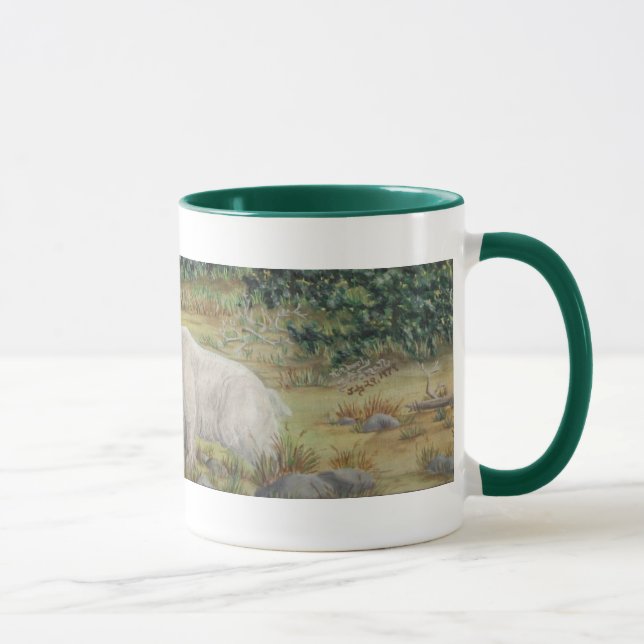 Bergsfårdjurlivkonst Mugg (Höger)
