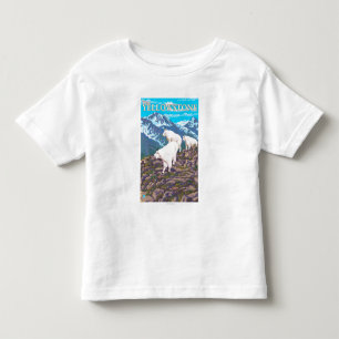 Bergsfårplats - västra Yellowstone, MT T Shirt