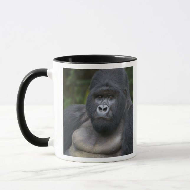 Bergsgorilla och Silverback Mugg (Vänster)