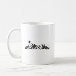 Bergsgrafik  kaffemugg