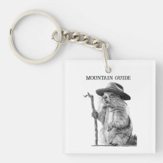 Bergsguide - Whimsical marmot design