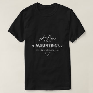 Bergshirt Älskare - Äventyr-utrustning utomhus T Shirt