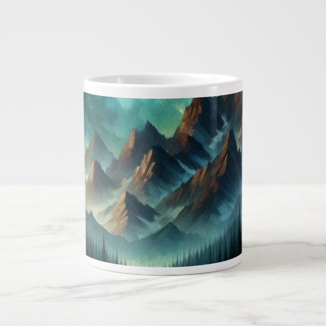 Bergshuset Sjö under stjärnorna Jumbo Mugg (Framsidan)