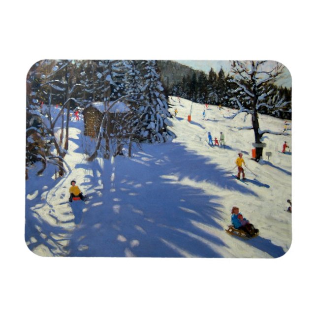 Bergshut Morzine Magnet (Horisontell)