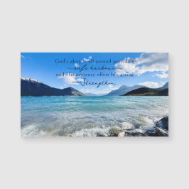 Bergsjös Fotografi Inspirerande Citat Magnet