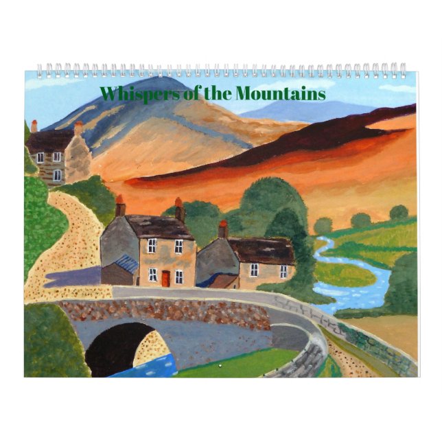 Bergskalender 2025 kalender (Omslag)