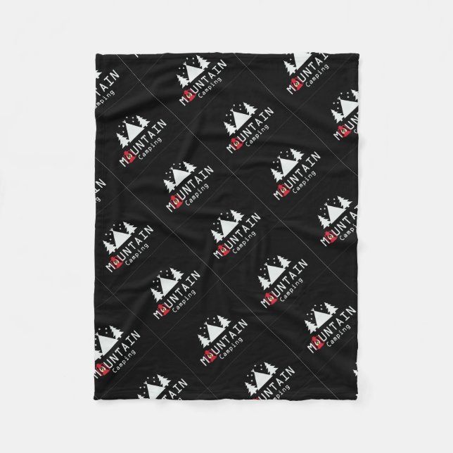 bergskampanj fleecefilt (Framsidan)