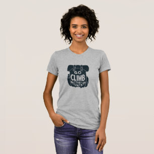 Bergskampanj som lockar utomhusrökning t shirt