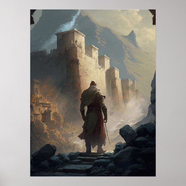 Bergskapets belägring poster (Framsidan)