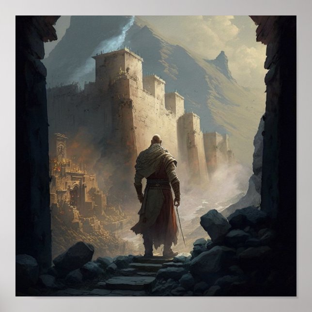 Bergskapets belägring poster (Framsidan)