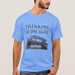 Bergskapets höjd över havet i Aconcagua T Shirt