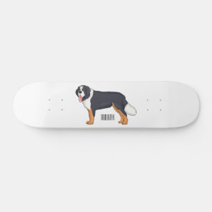 Bergskapets tecknad i Bernese Mini Skateboard Bräda 18,5 Cm