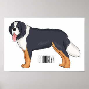 Bergskapets tecknad i Bernese Poster