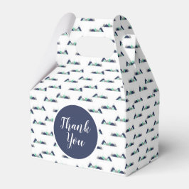 Bergsknappsruta för babydusch presentaskar