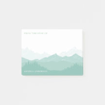 Bergskog med känt stort