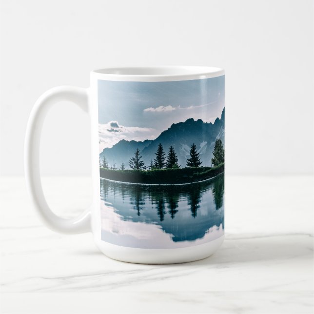 Bergskogreflexion Kaffemugg (Vänster)
