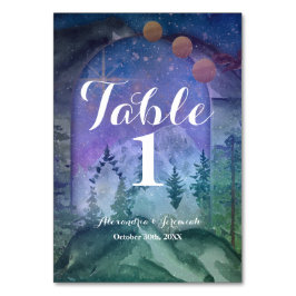 Bergskogsparadis Bordsnummer