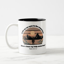 Bergskript Två-Tonad Mugg