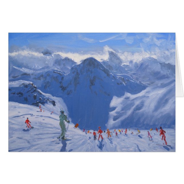 Bergskugga 2009 hälsningskort (Framsidan Horizontal)