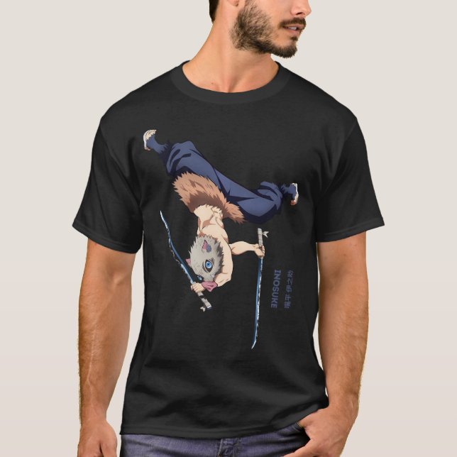 Bergskungen Inosuke Hashibira T Shirt (Framsida)